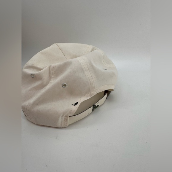 Vintage Trucker Hat Cap Gold Embroidered USA Captain 80s 90s CAT Caterpillar VIP - Picture 3 of 7